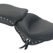 Load image into Gallery viewer, Mustang 10-18 Triumph Thunderbird, Thunderbird Storm Std. Touring 2PC Seat w/Studs - Black - Side View