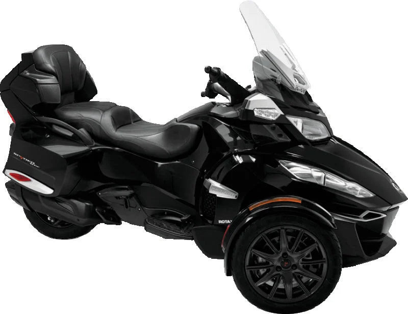Mustang 10-21 Can-Am Spyder RT Standard Touring 1PC Seat - Black - Side View