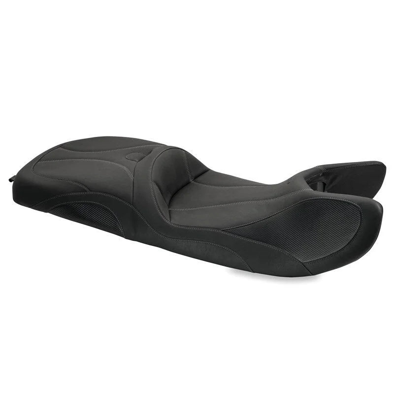 Mustang 10-21 Can-Am Spyder RT Standard Touring 1PC Seat - Black - Detail View