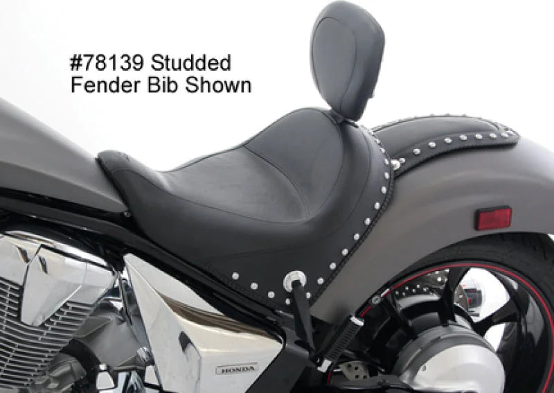Mustang 10-21 Honda Fury Fender Bib - Black - Side View