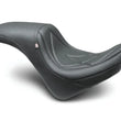 Load image into Gallery viewer, Mustang 10-21 Honda VT1300CX Fury Tripper Fastback 1PC Seat w/Diamond Stitch - Black - Main Product View
