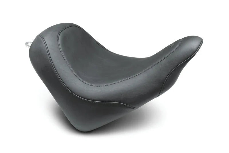 Mustang 10-21 Honda VT1300CX Fury Tripper Solo Seat - Black - Side View