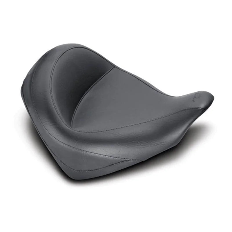 Mustang 10-21 Honda VT1300CX Fury Wide Touring Solo Seat - Black - Side View