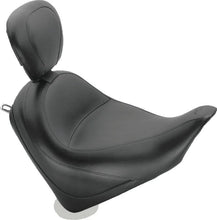 Load image into Gallery viewer, Mustang 10-21 Honda VT1300CX Fury Wide Touring Solo Seat w/Driver Backrest - Black - Main Product View