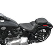 Load image into Gallery viewer, Mustang 11-13 Harley Blackline, 12-17 Slim,Slim S Wide Tripper Solo Seat Diamond Stitch - Black - Side View