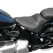 Load image into Gallery viewer, Mustang 11-13 Harley Blackline, 12-17 Slim,Slim S Wide Tripper Solo Seat Diamond Stitch - Black - Detail View