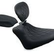 Load image into Gallery viewer, Mustang 11-13 Harley Blackline, 12-17 Slim/Slim S Wide Tripper Passenger Seat Diamond Stitch - Blac - Main Product View