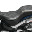 Load image into Gallery viewer, Mustang 11-13 Harley Blackline,12-17 Slim/Slim S Wide Vint Touring Recessed Passenger Seat - Black - Main Product View
