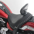 Load image into Gallery viewer, Mustang 11-17 Yamaha Stryker Cruise Tank Bib w/Studs - Black - Main Product View