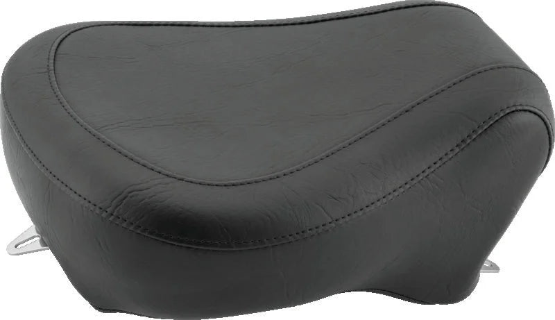 Mustang 11-17 Yamaha Stryker Cruise Tank Bib w/Studs - Black - Side View