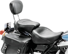 Load image into Gallery viewer, Mustang 11-17 Yamaha Stryker Cruiser Tank Bib w/Studs - Black - Side View