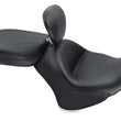 Load image into Gallery viewer, Mustang 11-17 Yamaha Stryker Standard Touring 2PC Seat w/Driver Backrest - Black - Side View