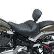 Load image into Gallery viewer, Mustang 13-17 Harley Softail Breakout Standard Touring Solo Seat - Black - Main Product View
