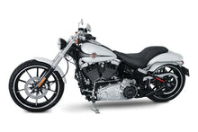 Load image into Gallery viewer, Mustang 13-17 Harley Softail Breakout Tripper Fastback 1PC Seat Tuck &amp; Roll - Black
