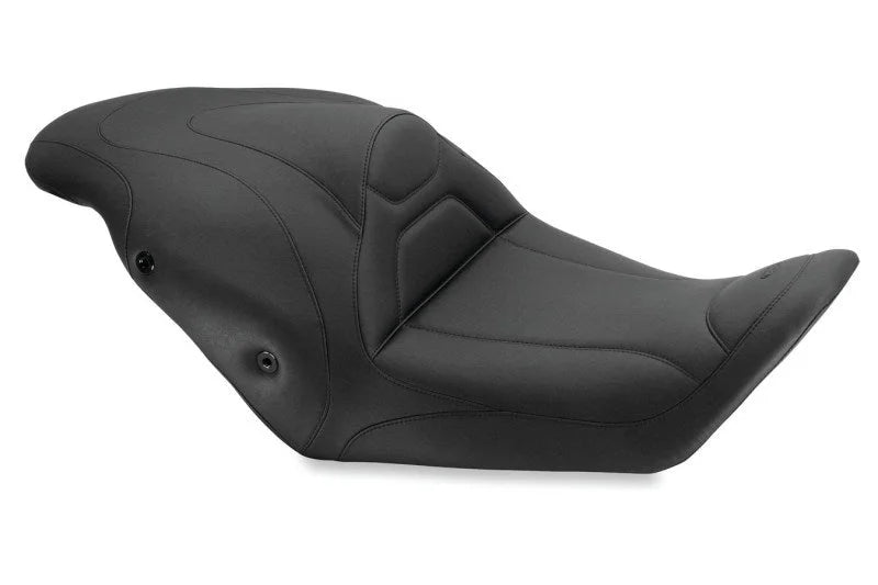 Mustang 13-17 Honda Gold Wing F6B Touring Fastback 1PC Seat - Black - Detail View