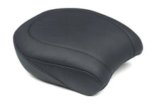 Load image into Gallery viewer, Mustang 14-17 Harley Fat Bob Wide Tripper Passenger Seat - Black - Side View