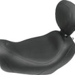 Load image into Gallery viewer, Mustang 14-17 Harley Fat Bob Wide Tripper Solo Seat w/Driver Backrest - Black - Main Product View