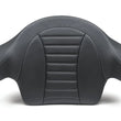 Load image into Gallery viewer, Mustang 14-21 HD FL Touring Extended Arm Wrap-Around Backrest Deluxe - Black w/Grey Stitching