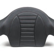 Load image into Gallery viewer, Mustang 14-21 HD FL Touring Extended Arm Wrap-Around Backrest Deluxe - Black w/Red Stitching