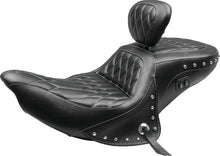 Load image into Gallery viewer, Mustang 14-21 Indian Chieftain, Chief, Dark Horse, Roadmaster, Spfld Touring 1PC Seat - Black - Main Product View