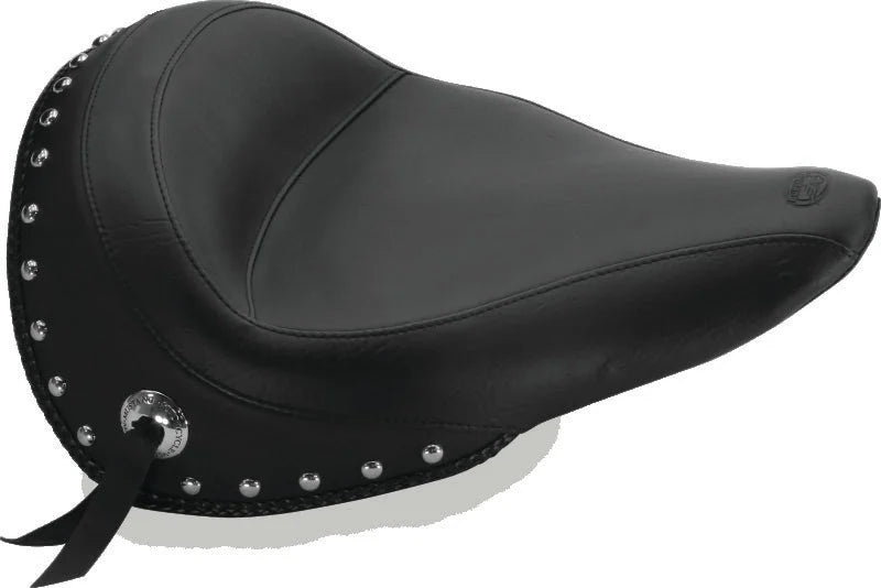 Mustang 14-21 Yamaha Bolt Standard Touring Solo Seat w/Studs- Black - Main Product View