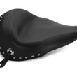Load image into Gallery viewer, Mustang 14-21 Yamaha Bolt Standard Touring Solo Seat w/Studs- Black - Side View