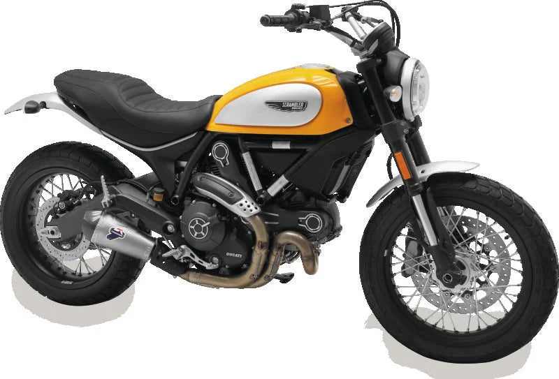 Mustang 15-21 Ducati Scrambler 800 Tripper Fastback 1PC Seat - Black - Detail View