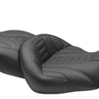 Load image into Gallery viewer, Mustang 15-21 Harley Freewheeler Super Touring Deluxe 1PC Seat - Black - Main Product View