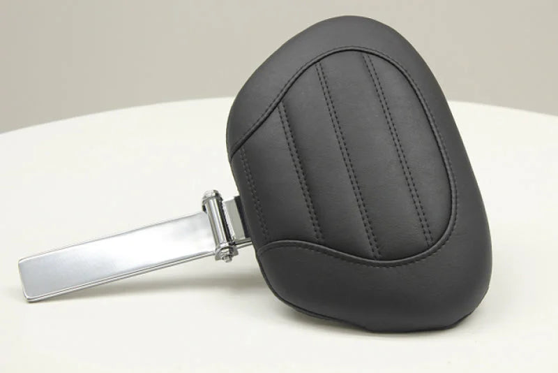 Mustang 15-21 Harley Freewheeler Super Touring Driver Backrest - Black - Side View