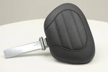 Load image into Gallery viewer, Mustang 15-21 Harley Freewheeler Super Touring Driver Backrest - Black - Side View