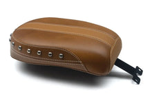 Load image into Gallery viewer, Mustang 15-21 Indian Scout Standard Touring Passenger Seat w/Studs - Brown - Main Product View