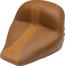 Load image into Gallery viewer, Mustang 15-21 Indian Scout Standard Touring Solo Seat w/Studs - Brown - Main Product View