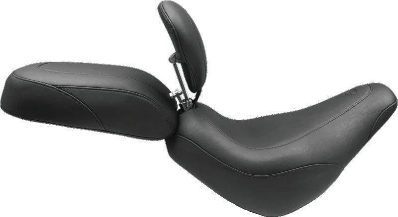 Mustang 18-21 Harley Breakout Wide Tripper Passenger Seat - Brown - Main Product View