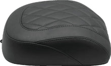 Load image into Gallery viewer, Mustang 18-21 Harley Breakout Wide Tripper Solo Passenger Seat Diamond Stitch  - Black - Main Product View