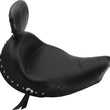 Load image into Gallery viewer, Mustang 18-21 Harley Fat Bob Tripper Fastback 1PC Seat - Black - Main Product View