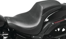 Load image into Gallery viewer, Mustang 18-21 Harley Fat Bob Tripper Fastback 1PC Seat - Black - Side View