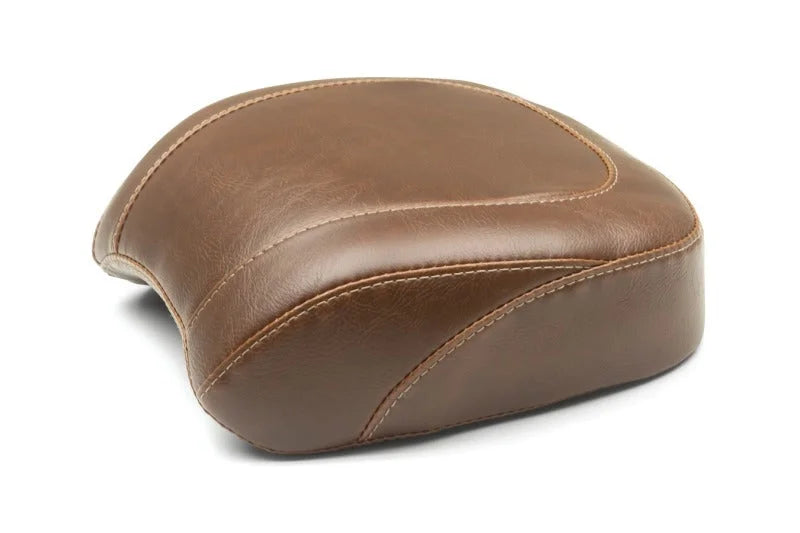 Mustang 18-21 Harley Fat Bob Wide Tripper Passenger Seat - Brown - Main Product View