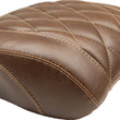 Load image into Gallery viewer, Mustang 18-21 Harley Fat Bob Wide Tripper Passenger Seat - Brown - Main Product View