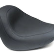 Load image into Gallery viewer, Mustang 18-21 Harley Fat Bob Wide Tripper Solo Seat - Black - Side View