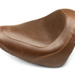 Load image into Gallery viewer, Mustang 18-21 Harley Fat Bob Wide Tripper Solo Seat - Brown - Side View