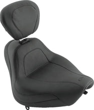 Load image into Gallery viewer, Mustang 18-21 Harley Fat Bob Wide Tripper Solo Seat Diamond Stitch - Brown - Main Product View
