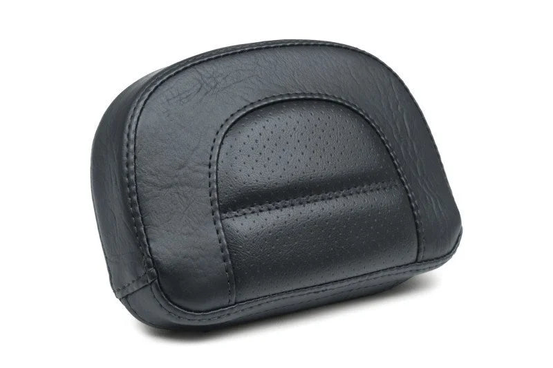 Mustang 18-21 Harley Fat Boy Sissy Bar Pad - Black - Side View