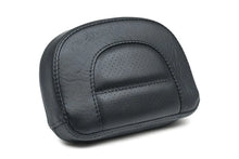 Load image into Gallery viewer, Mustang 18-21 Harley Fat Boy Sissy Bar Pad - Black - Side View