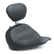 Load image into Gallery viewer, Mustang 18-21 Harley Fat Boy Wide Tripper Solo Seat w/Driver Backrest - Black - Main Product View