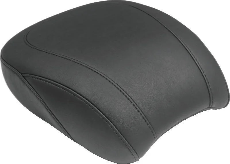 Mustang 18-21 Harley Heritage Classic & Deluxe Wide Tripper Passenger Seat - Black - Side View