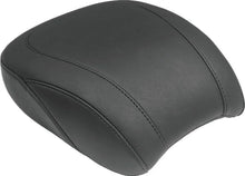 Load image into Gallery viewer, Mustang 18-21 Harley Heritage Classic &amp; Deluxe Wide Tripper Passenger Seat - Black - Side View