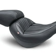 Load image into Gallery viewer, Mustang 18-21 Harley Low Rider &amp; Sport Glide Standard Touring Passenger Seat Dagger - Black - Main Product View