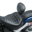 Load image into Gallery viewer, Mustang 18-21 Harley Softail Breakout, Fatboy Fender Bib - Black - Side View