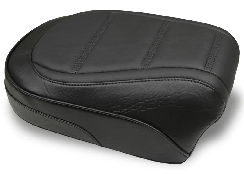 Mustang 18-21 Harley Softail Slim Standard Touring Passenger Seat - Black - Side View