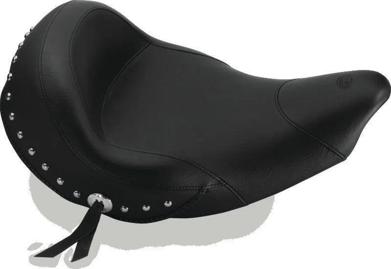Mustang 18-21 Harley Softail Slim Tripper Fastback 1PC Seat - Black - Main Product View